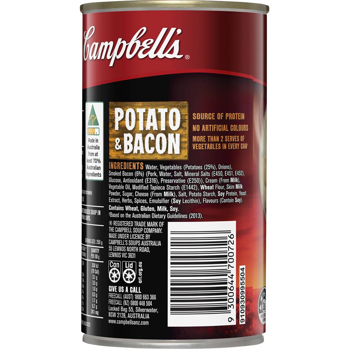 Campbell's Chunky Soup Potato & Bacon 505g