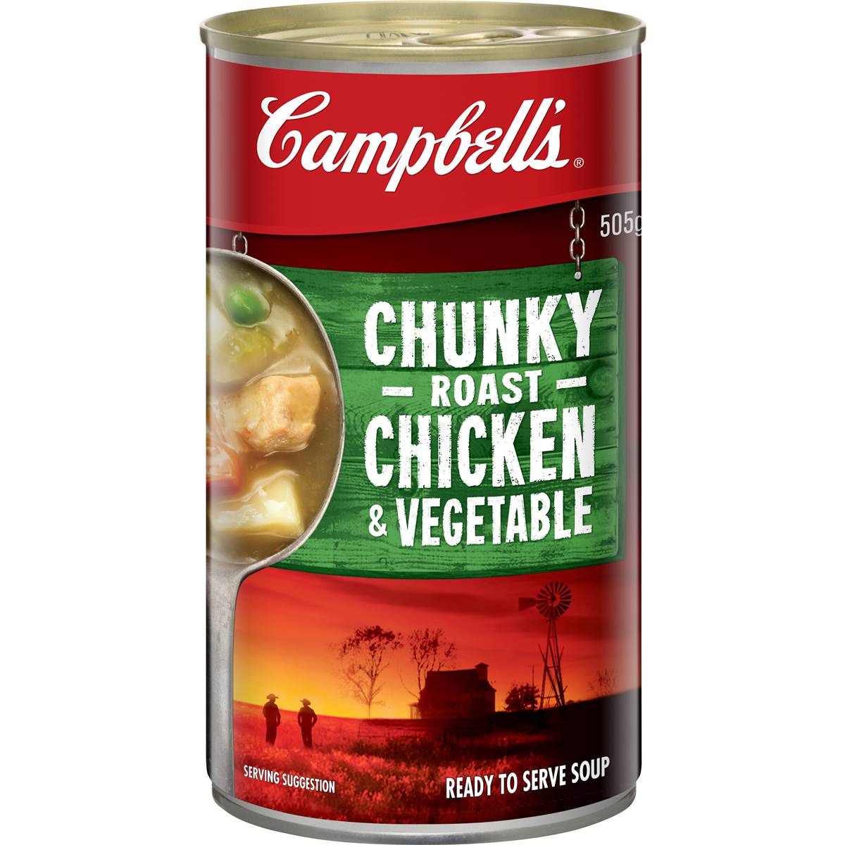 Campbell's Chunky Soup Roast Chicken & Vegetable 505g