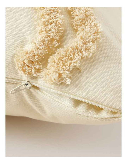 Tufted Wiggle Cushion in Neutral