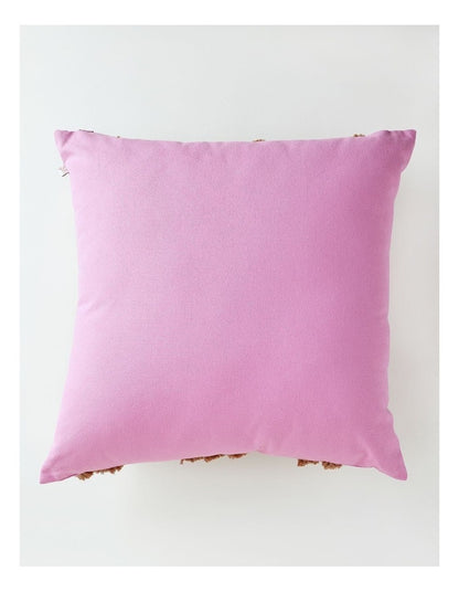 Tufted Wiggle Cushion in Pink