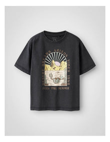 Hommi Short Sleeved T-Shirt in Black