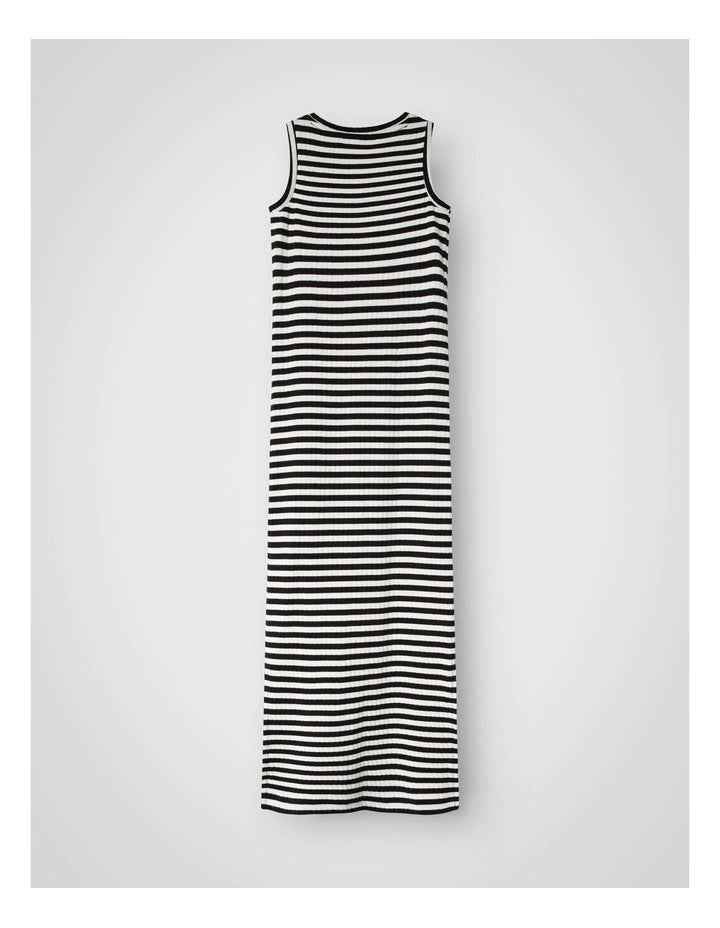 Suraja Stripe Maxi Dress in Black