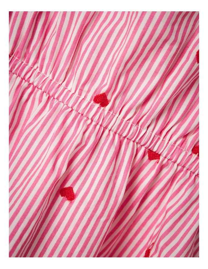 Faheart Strap Dress in Carmine Rose Heart