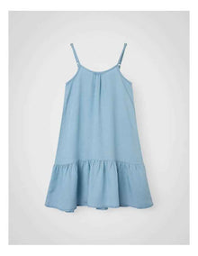 Malia Denim Dress in Blue