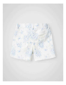 Rose High Waist Mom Shorts in Bright White