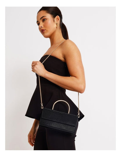 Queenie Crossbody Bag in Black