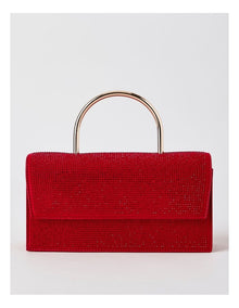 Queenie Crossbody Bag in Ruby