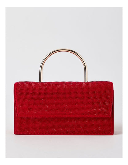 Queenie Crossbody Bag in Ruby
