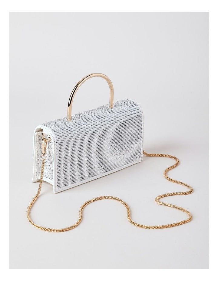 Queenie Crossbody Bag in White