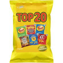 Thins Top 20 Variety Chips Multipack Lunch Box Snacks 20 pack