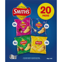 Smith's Potato Chips Original Favourites Multipack Variety 20 pack