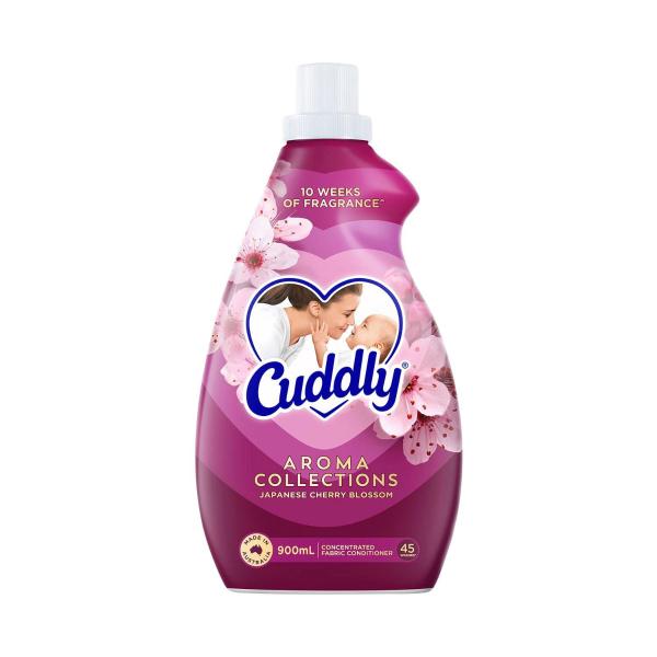 CUDDLY COLLECTIONS FABRIC CONDITIONER:CHERRY BLOSSOM:.:900 ML
