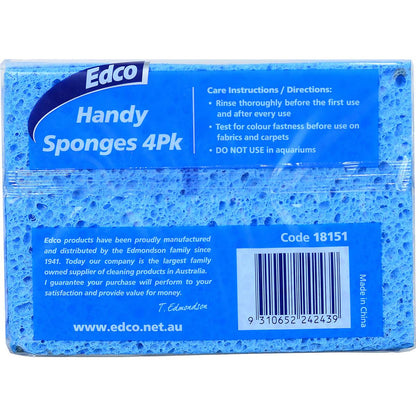 Edco Handy Sponges 4 Pack