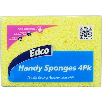 Edco Handy Sponges 4 pack