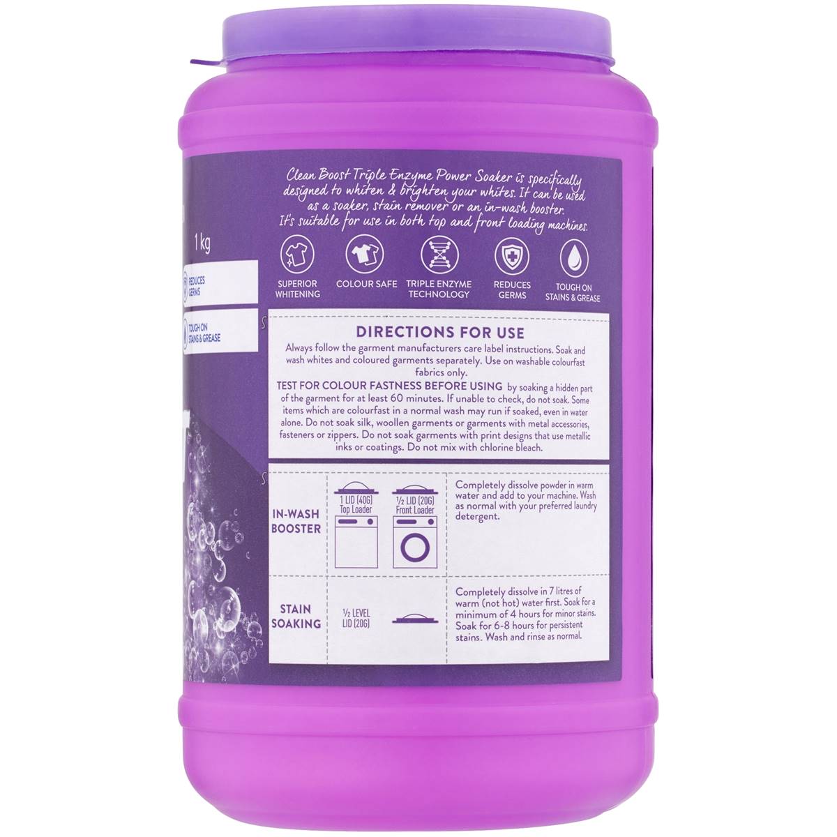 Clean Boost Triple Enzyme Power Soaker 1kg