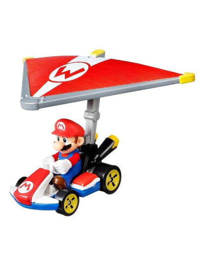 Mario Kart Die-Cast Character Car with Glider, Assorted