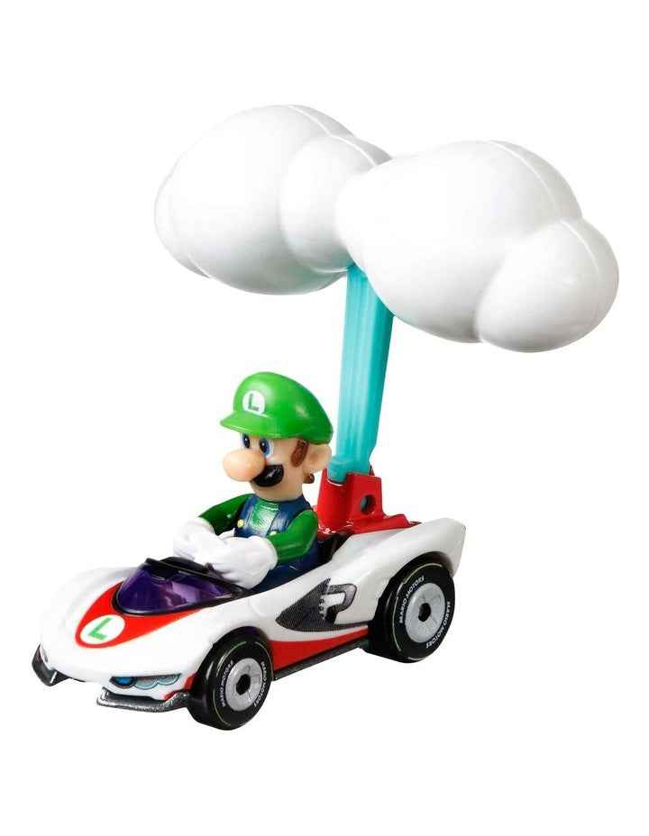 Mario Kart Die-Cast Character Car with Glider, Assorted