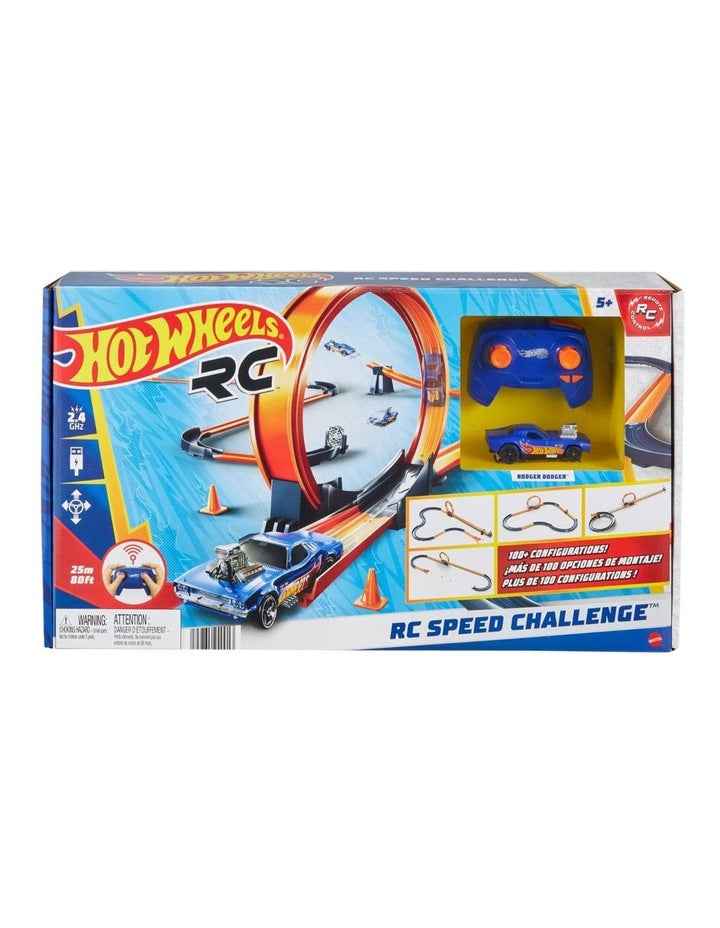 Rc Speed Challenge Track Set and Battery-Powered Rc Car