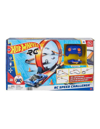 Rc Speed Challenge Track Set and Battery-Powered Rc Car