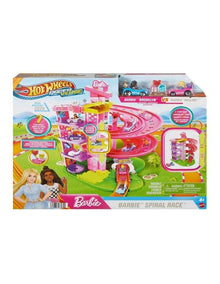 RacerVerse Barbie Spiral Race Track Set