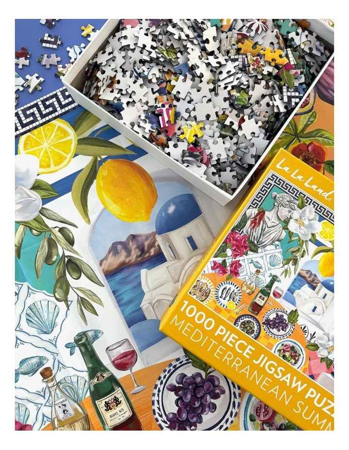 Mediterranean Summer Puzzle 1000 Piece