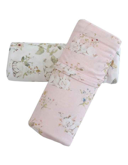 Sleeping Bunny Jersey Wraps 2 Pack in Multi