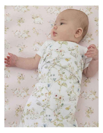 Sleeping Bunny Jersey Wraps 2 Pack in Multi
