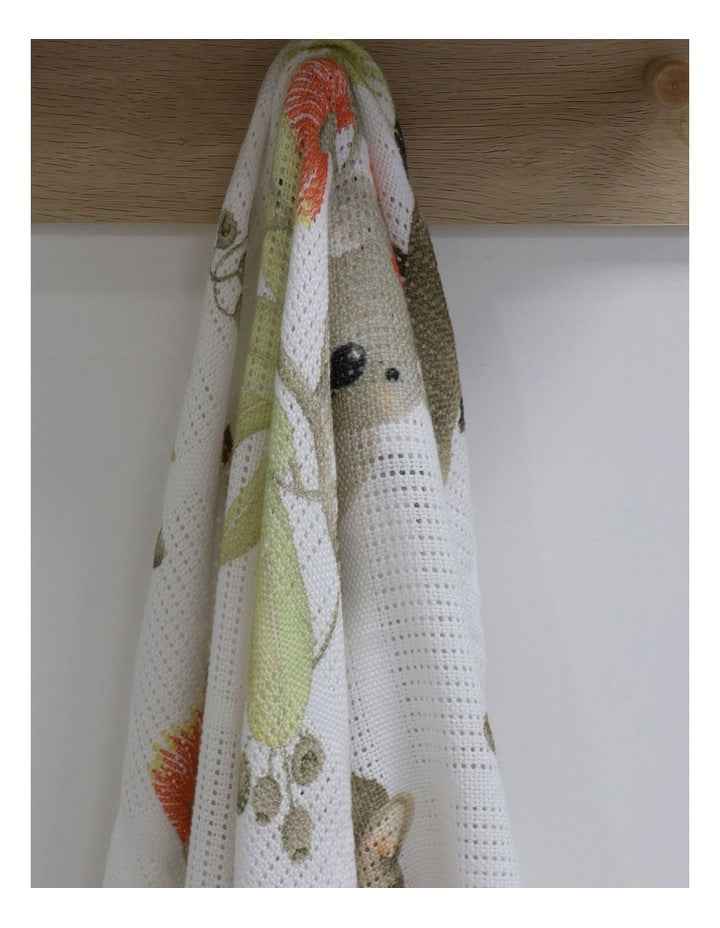 Aussie Animals Cellular Blanket in Multi