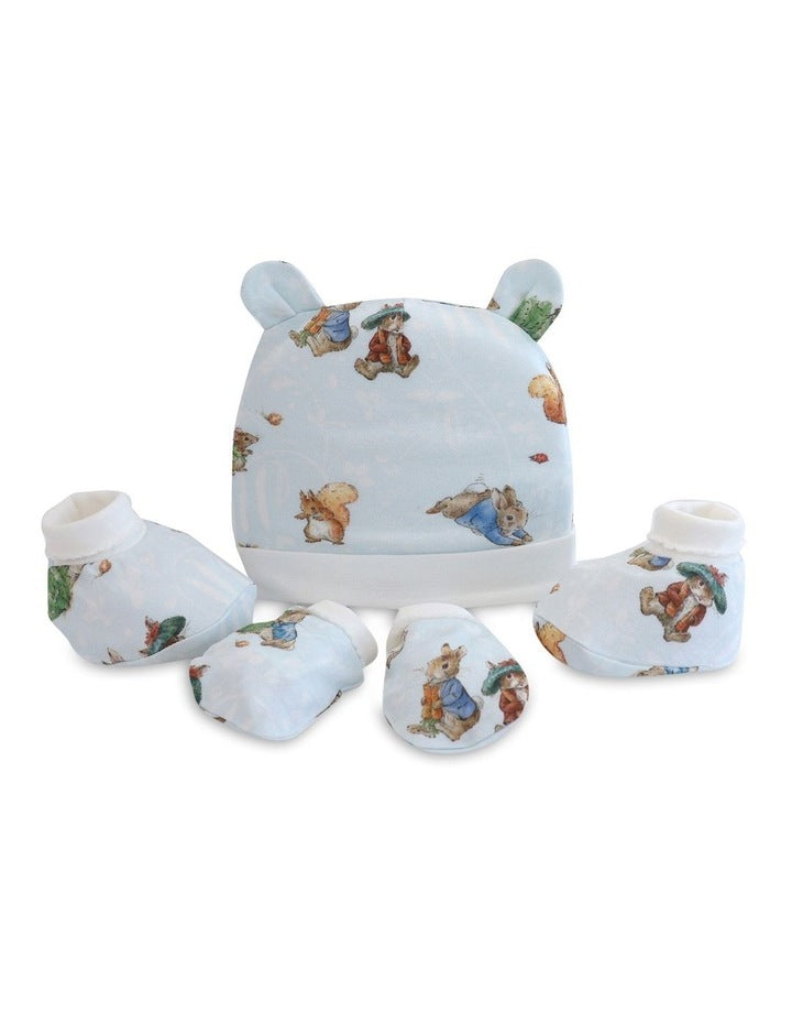 Benjamin Bunny Newborn Set 3 Pieces in Blue