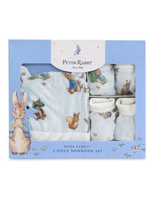 Benjamin Bunny Newborn Set 3 Pieces in Blue