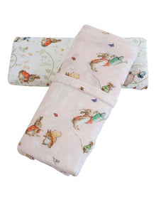 Flopsy Mopsy and Cottontail Jersey Wraps 2 Pack in Pink