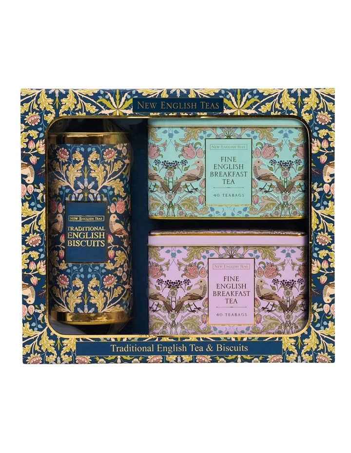 Luxury Tea and Biscuits Gift Set 360g