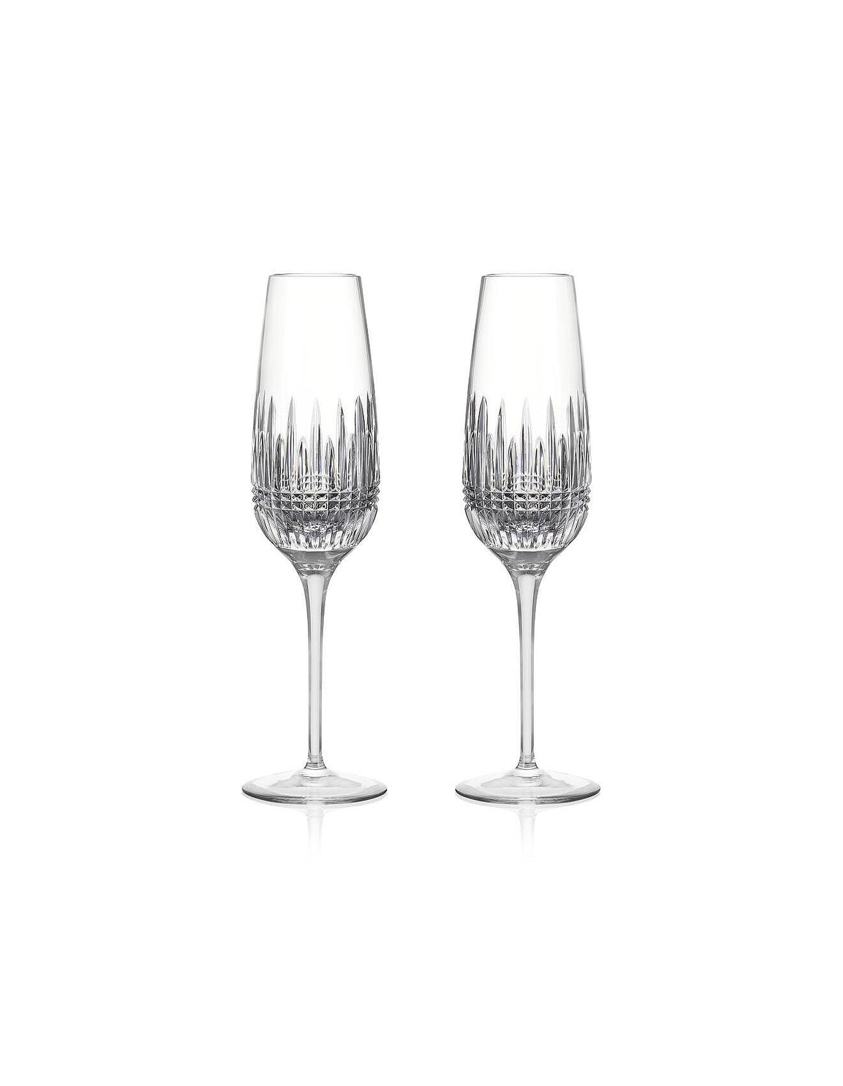 Lismore Diamond Essence Flute Pair 315ml