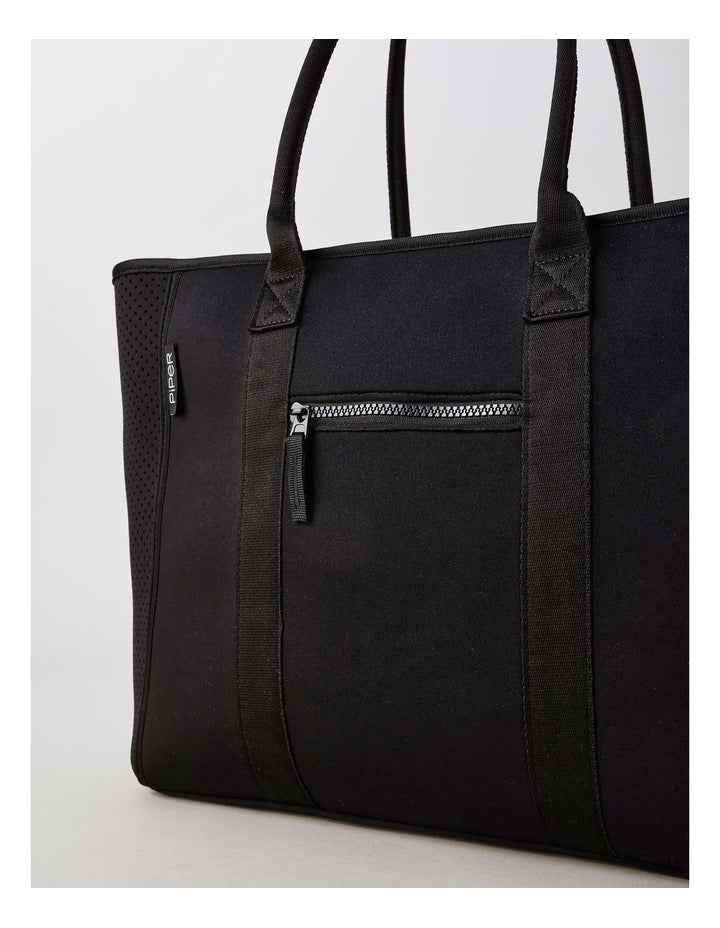 Salerno Tote Bag in Black