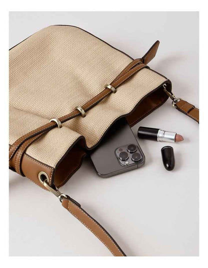 Wichita Crossbody Bag in Tan