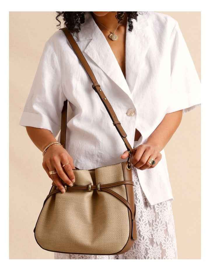 Wichita Crossbody Bag in Tan