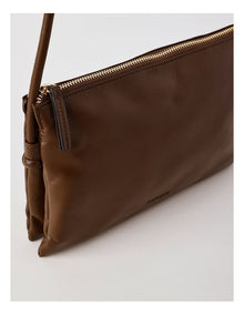 Detroit Crossbody Bag in Chocolate