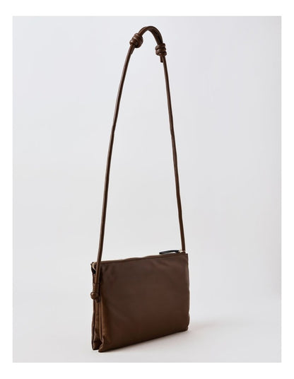 Detroit Crossbody Bag in Chocolate