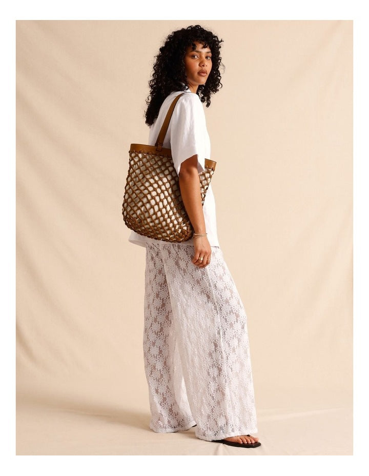 Cincinnati Tote Bag in Tan