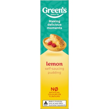 Green's Pudding Lemon Sponge 260g