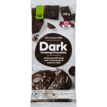 Woolworths Cooking Chocolate Dark 200g