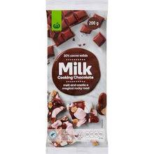 Woolworths Cooking Chocolate Milk 200g