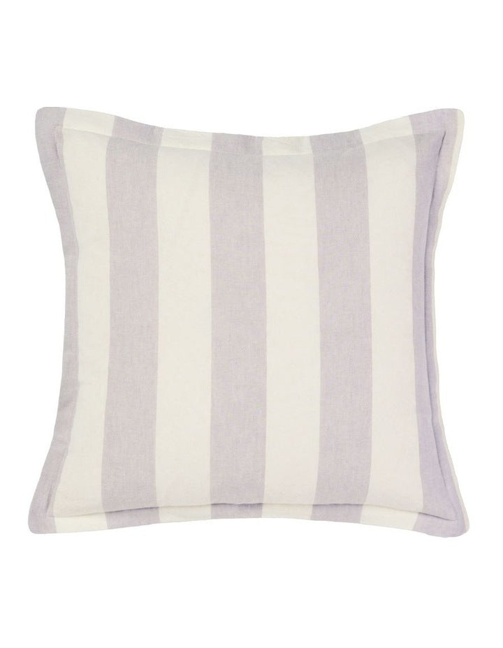 Vintage Stripe Cushion 48x48cm in Lavender