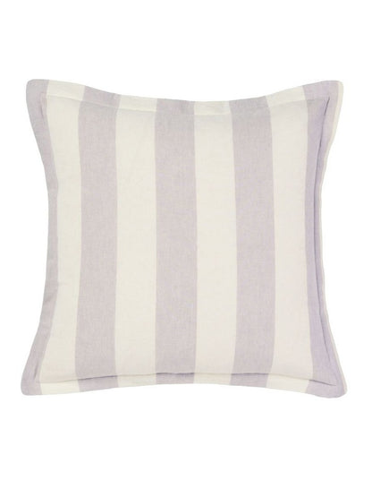 Vintage Stripe Cushion 48x48cm in Lavender