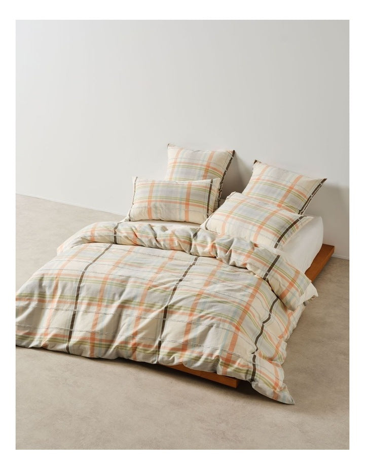 Hazelwood Quilt Cover Set in Nectar