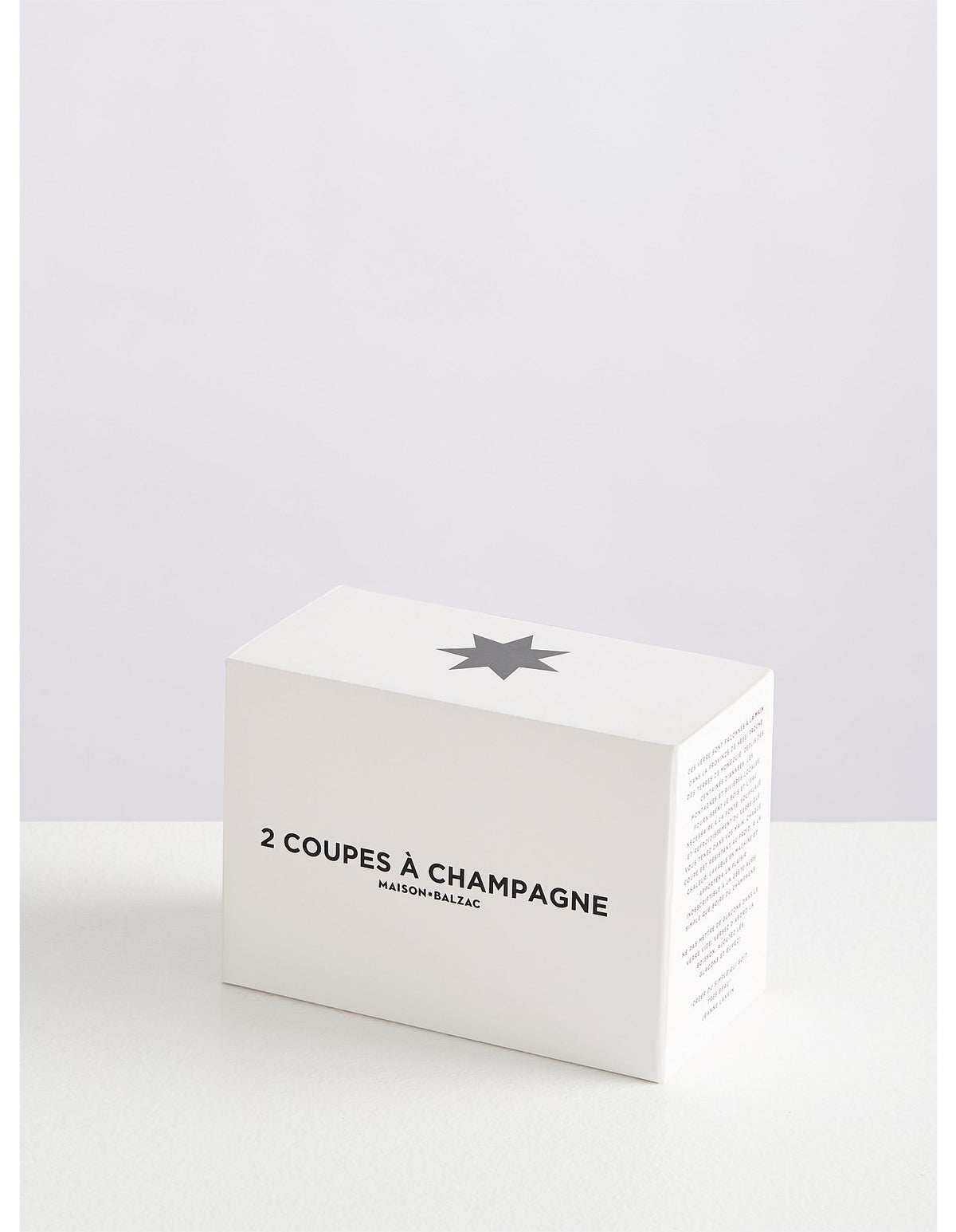 Pomponette 175ml Champagne Coupes Set of 2 Clear Multi