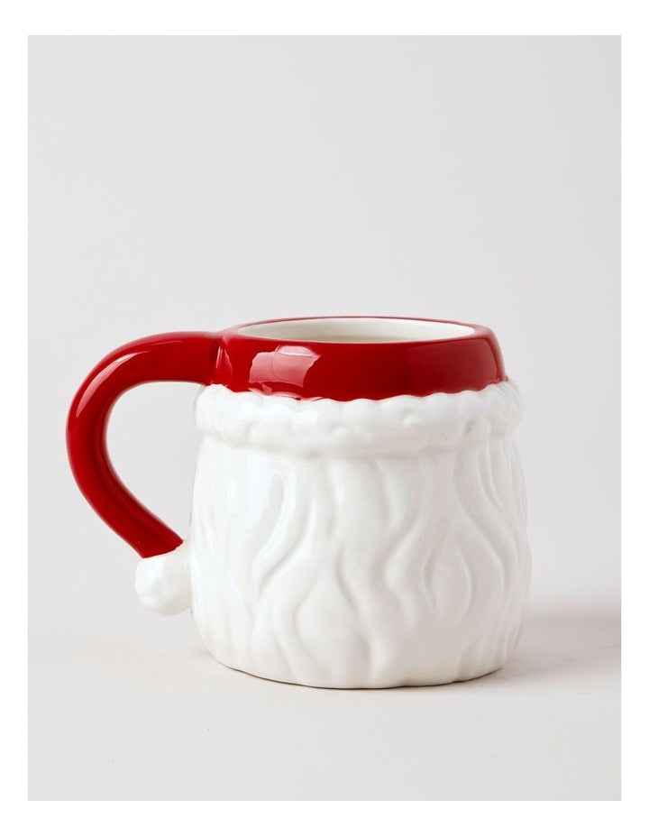 Santa Mug in Red