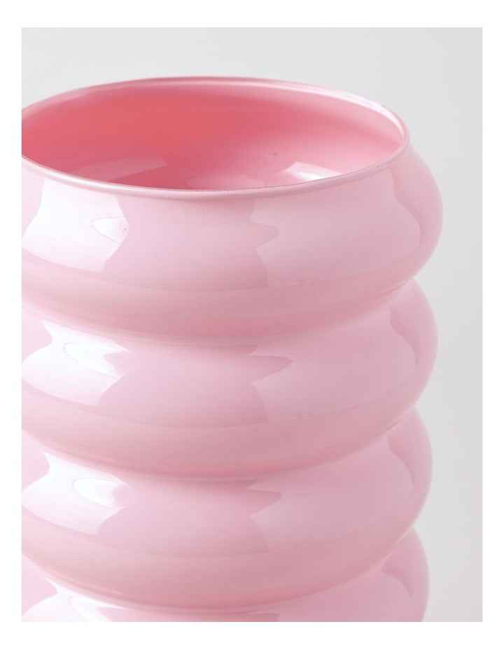 Bailey Glass Vase 25cm in Pink