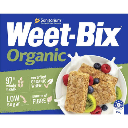 Weet-Bix Organic Breakfast Cereal 750g