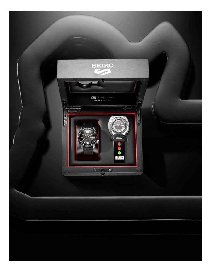 SRPL54K Seiko 5 Sports Supercars Limited Edition in Black